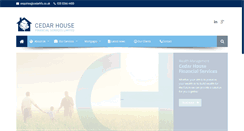 Desktop Screenshot of cedarhousefinancial.co.uk